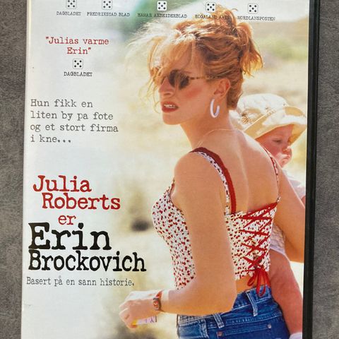 Erin Brockovich. Norsk tekst.