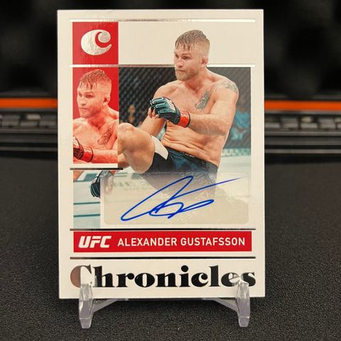 2022 Panini UFC Chronicles Alexander Gustafsson Autograf