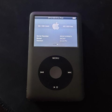 -= Apple iPod med 512GB kapasitet *TOPP* =-