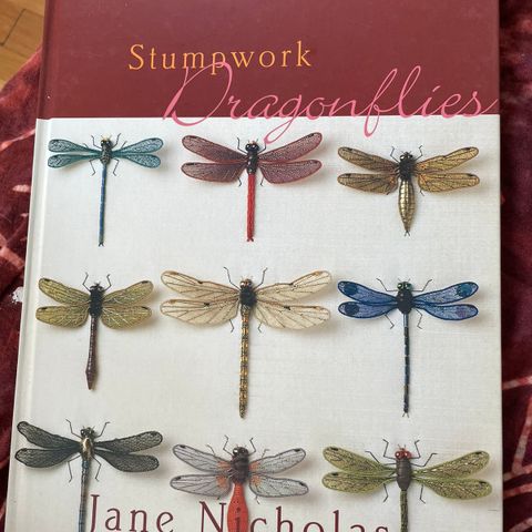 "Stumpwork dragonflyes" av Jane Nicholas