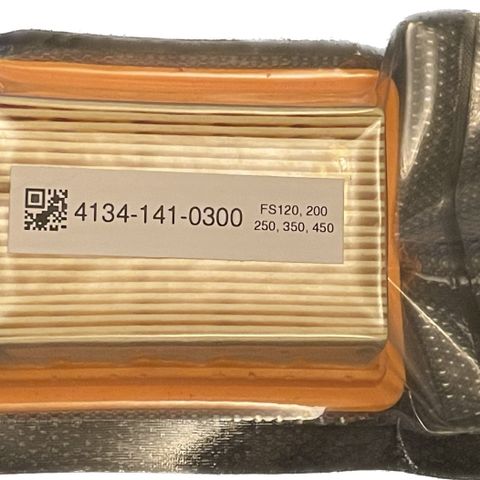 Luftfilter, passer til Stihl FS120, 200, 250, 350, 450; 4134-141-0300