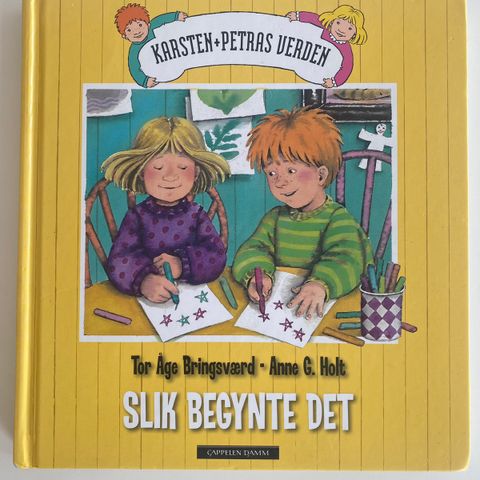 2 stk Karsten og Petra bøker