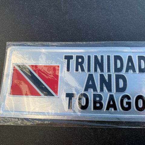 klistermerke TRINIDAD AND TOBAGO