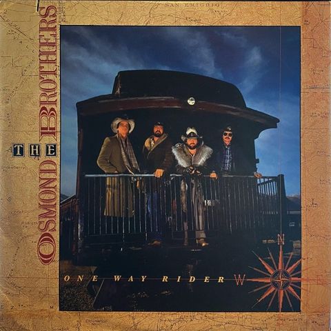 The Osmond Brothers* – One Way Rider (LP, Album 1984)