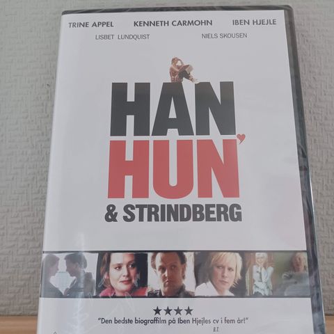 Han, hun og Strindberg - Komedie (DVD) –  3 filmer for 2