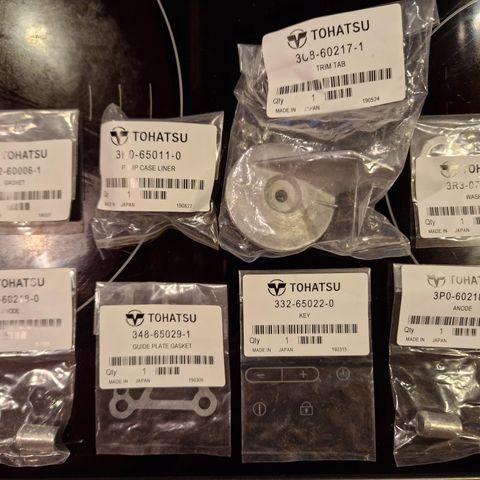 Tohatsu deler service kit zink anoder mm