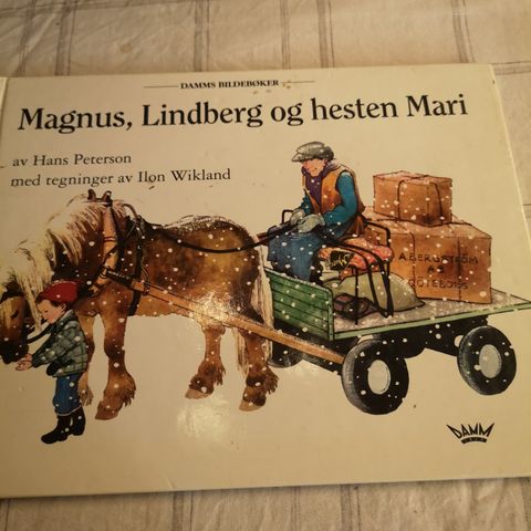 Barnebok - Magnus, Lindberg og hesten Mari