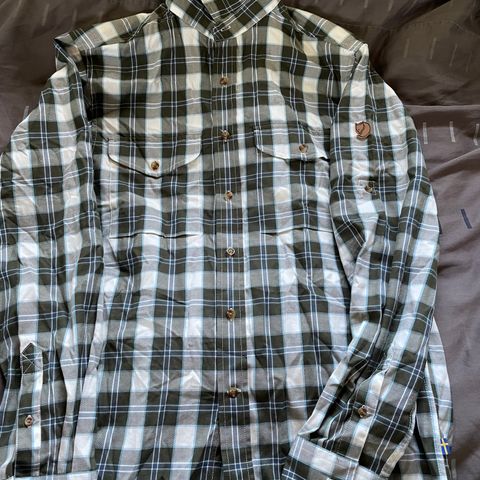 Fjällräven/Fjellreven Sarek Flannel Shirt LS comfort fit (herre)