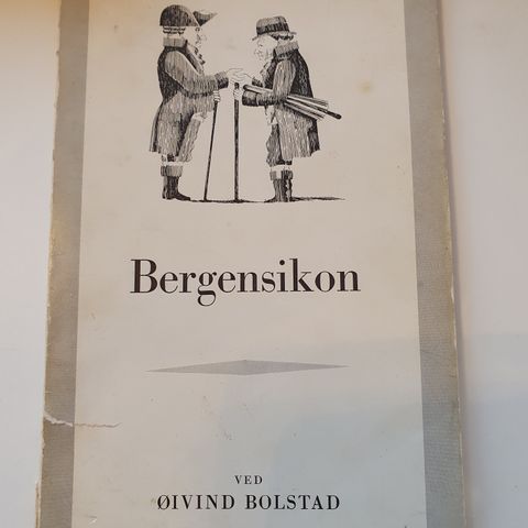 Bergensikon. Øivind Bolstad 1970