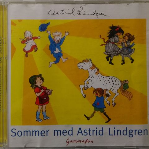 Lydbok/CD. Sommer med Astrid Lindgren