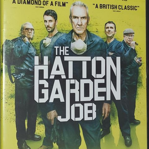 DVD.THE HATTON GARDEN JOB.Sann historie.