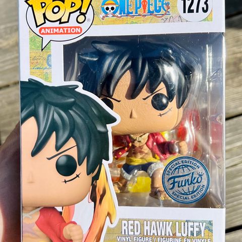 Funko Pop! Red Hawk Luffy | One Piece (1273) Special Edition Excl.
