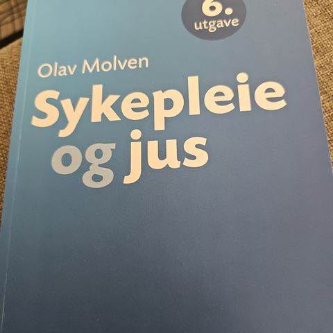 Sykepleie og Jus 6 utgave