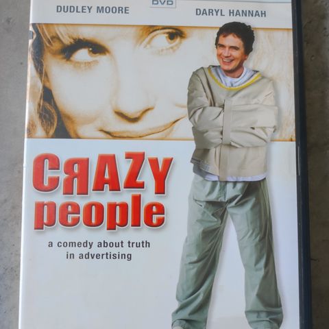 Crazy People ( DVD) - 1990 - Dudley Moore - Daryl Hannah