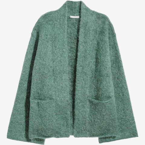 Cardigan i 75%mohair ull HM H&M