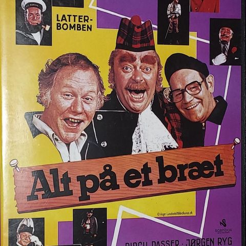 DVD.DIRCH PASSER.ALT PÅ ET BRÆT 1977.Dansk film.