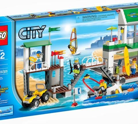 Ny Lego City 4644 - uåpnet