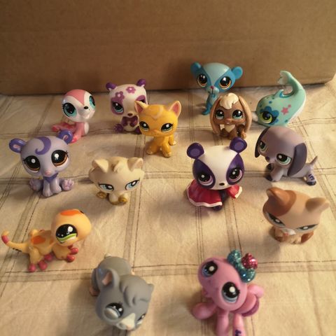 LPS Littlest Pet Shop figurer