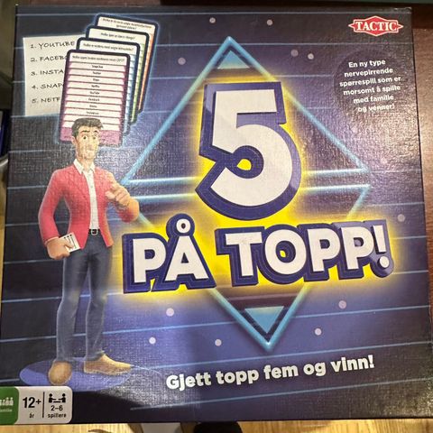 5 på topp