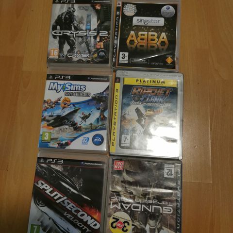 playstation 3 spill/ ps3