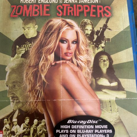 Zombie Strippers (Norsk tekst) Blu ray