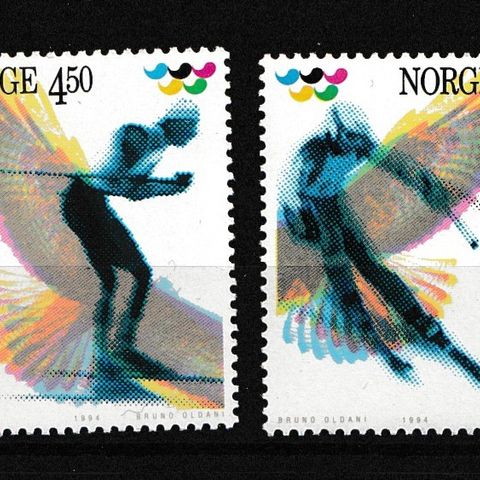 NORGE 1994 - PARALYMPICS LILLEHAMMER - POSTFRISK (N96)