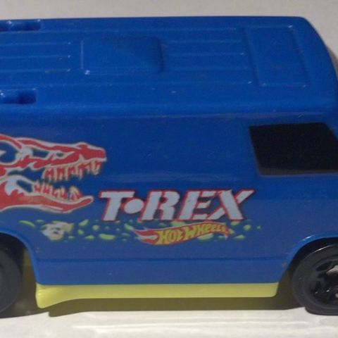 Hot Wheels 2020 Blue T-Rex Van fra  Burger King