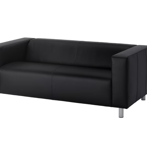 KLIPPAN 2-seters sofa, Bomstad svart