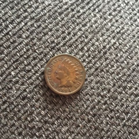 USA Indian Head Cent 1894