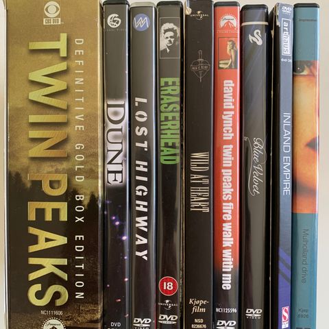 David Lynch DVD samling