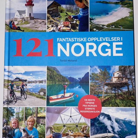 Bok - 121 fantastiske opplevelser i Norge