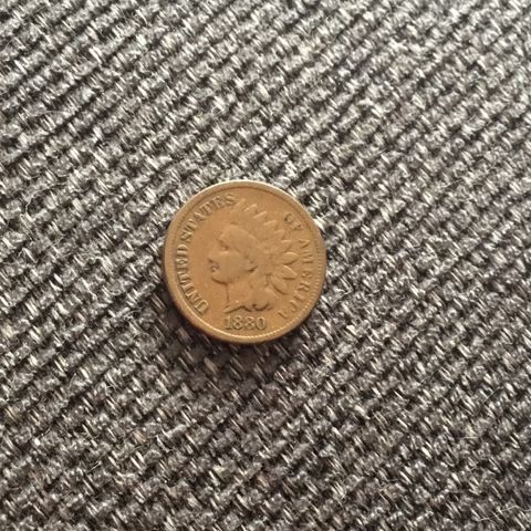USA Indian Head Cent 1880