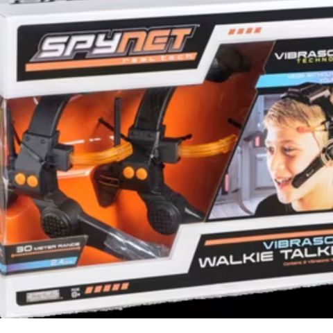 Spy net walkie talkie headset selges!
