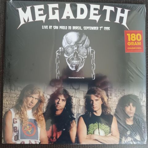 Megadeth Live at San Paolo do Brasil 1995