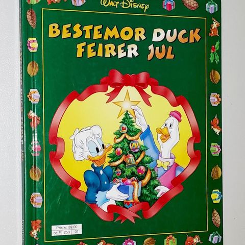 WALT DISNEY.BESTEMOR DUCK FEIRER JUL BOK 1995.