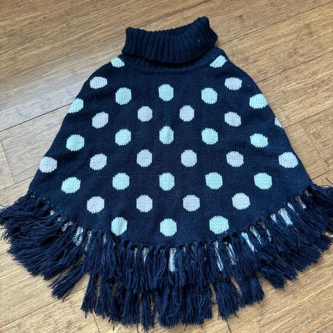 poncho fra HM str 134/152