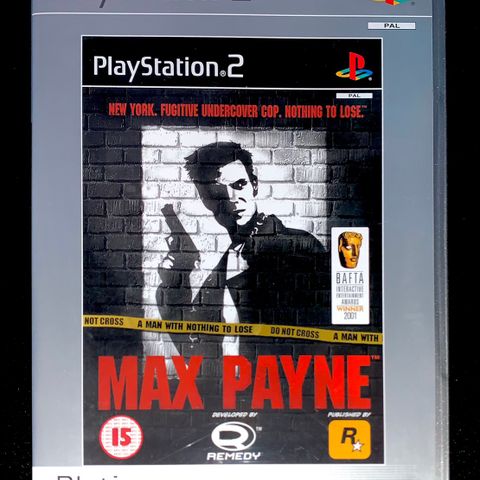 Max Payne Platinum PS2 PlayStation 2