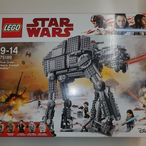 LEGO Star Wars First Order Heavy Assault Walker 75189 Ny