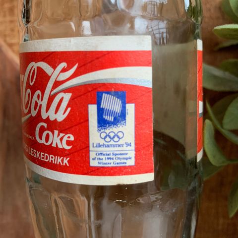 Coca Cola - emblem fra OL Lillehammer 1994