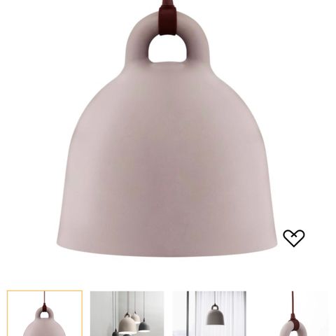 Norman copenhagen bell lamp medium