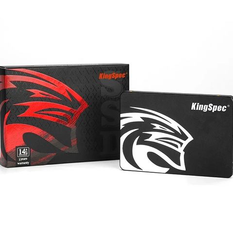 Helt nye KingSpec 2.5" SSD SATA3 128GB/256GB/512GB/1TB/2TB/4TB