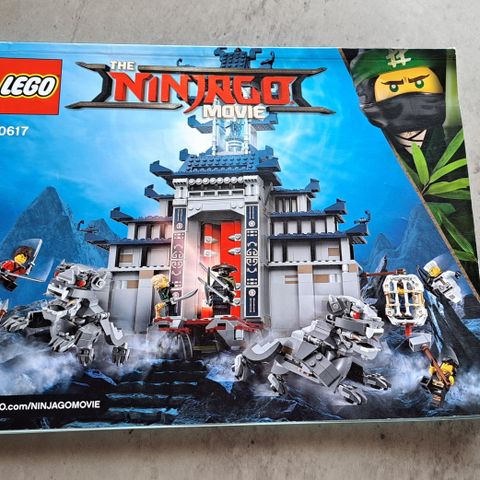 Lego Ninjago bruksanvisning 70617