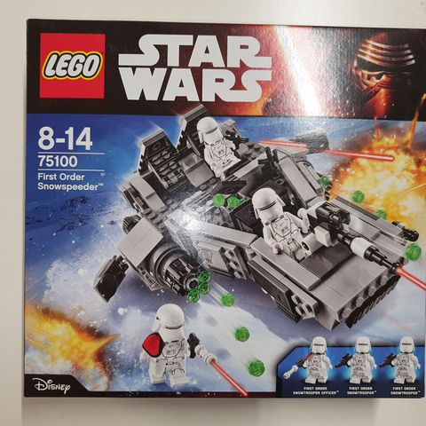 LEGO Star Wars First Order Snowspeeder 75100 Ny