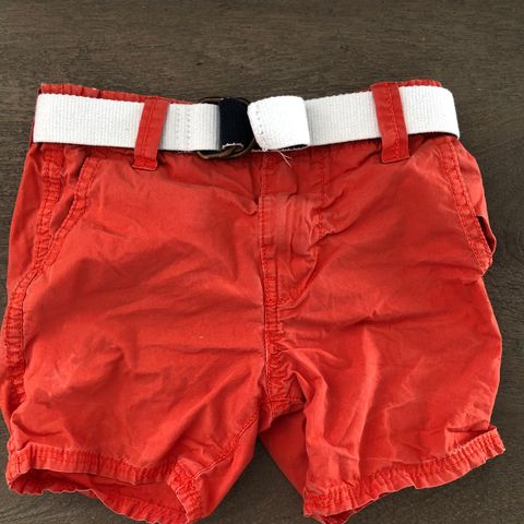 Guess sommer shorts med belte