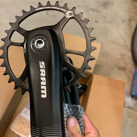 sram SX Krank Inkl lager 11/12 delt