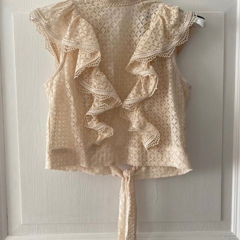 Beige sommertopp, BikBok, str.L