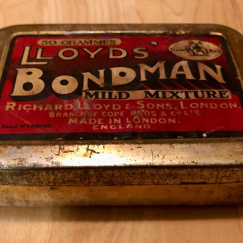 Lloyds Bondman Mild Mixture blikkboks