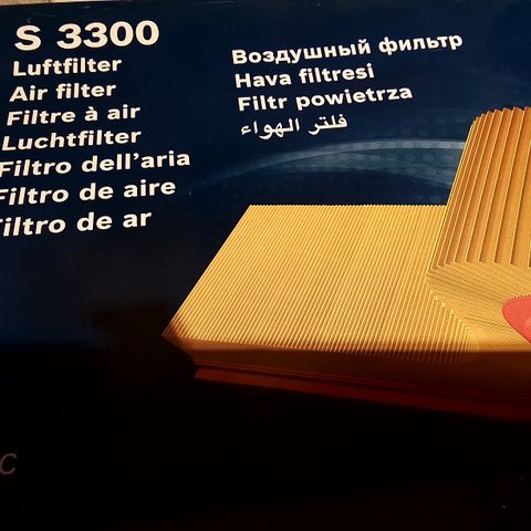 Luftfilter S80