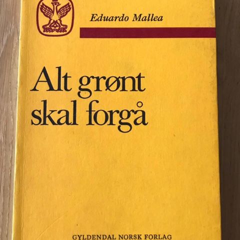 Bok av Eduardo Mallea