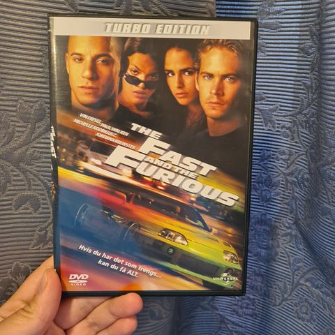 The Fast And The Furious -  turbo edition (DVD) men norsk tekst + mange andre.